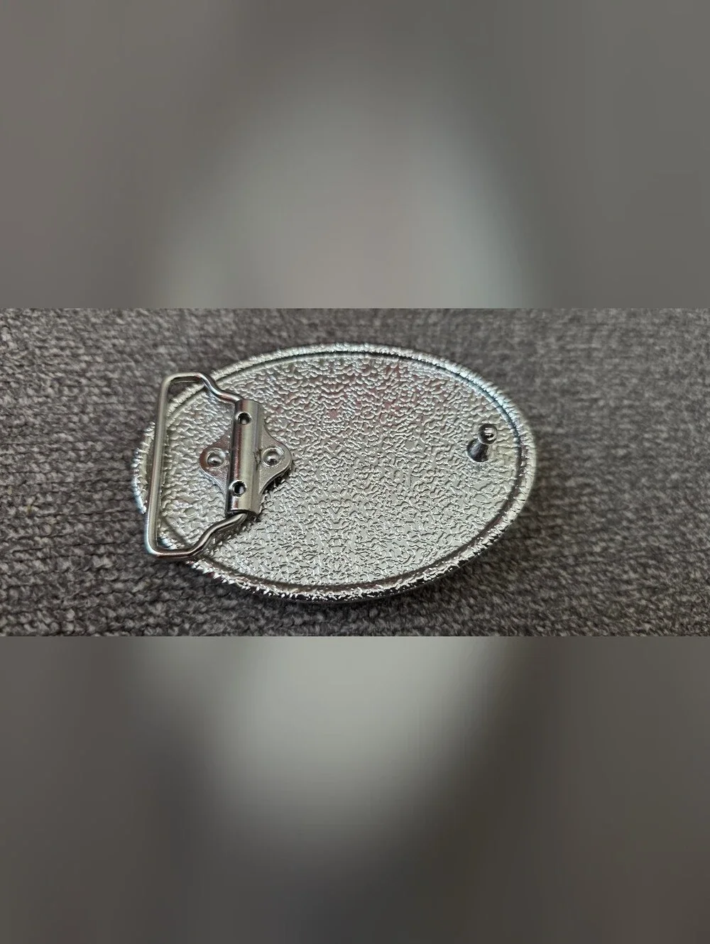 New beautiful Silver Oval Turquoise Color Stone Belt Buckle